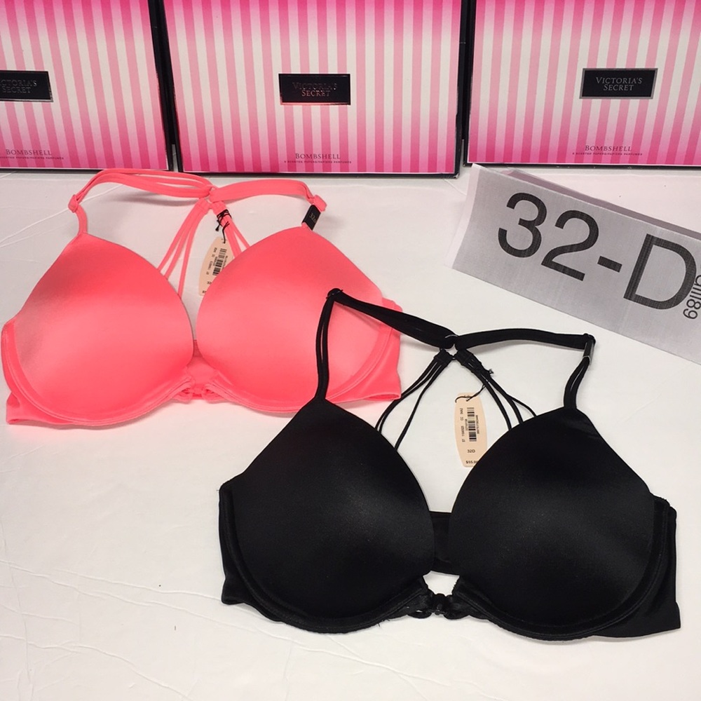 New ❤️2 Victoria Secret very sexy Push up Bra 32D
